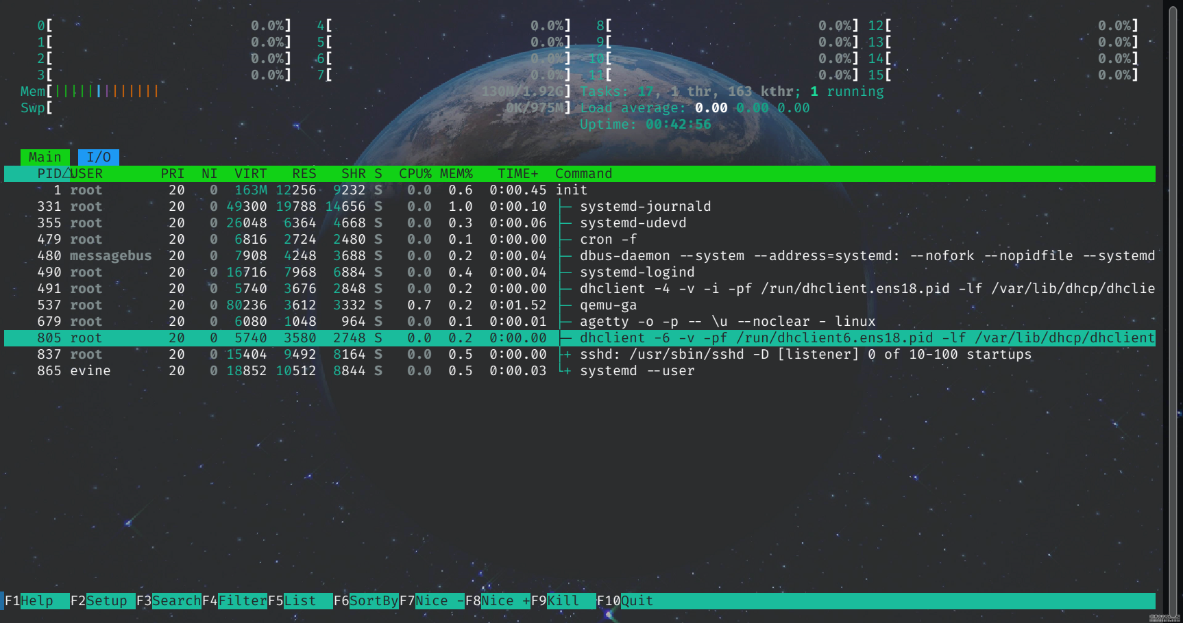 系统启动了DHCPv6客户端
