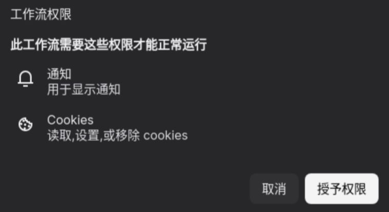 权限许可
