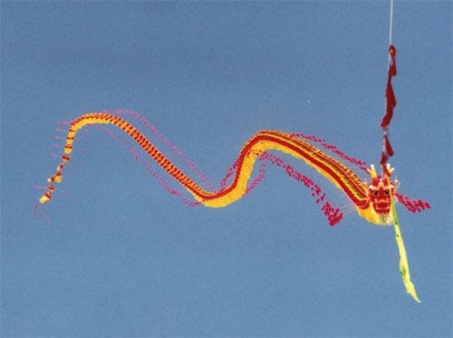 图1 中国传统风筝（中国古代飞行探索的代表，示意图）